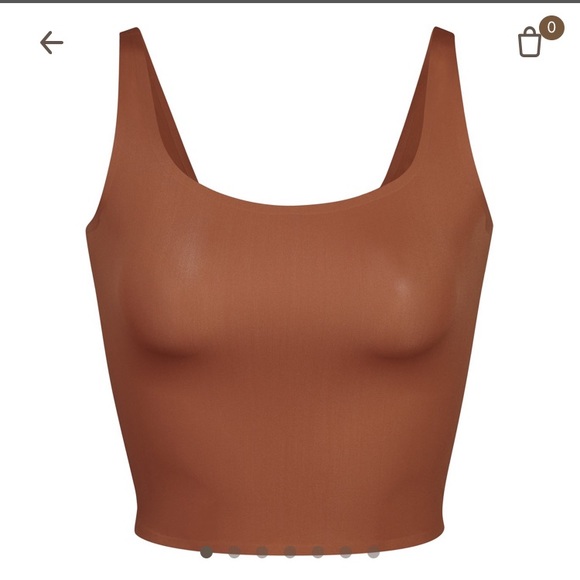 SKIMS Smooth Essentials Crop Tank and Brief Set - Picture 2 of 7